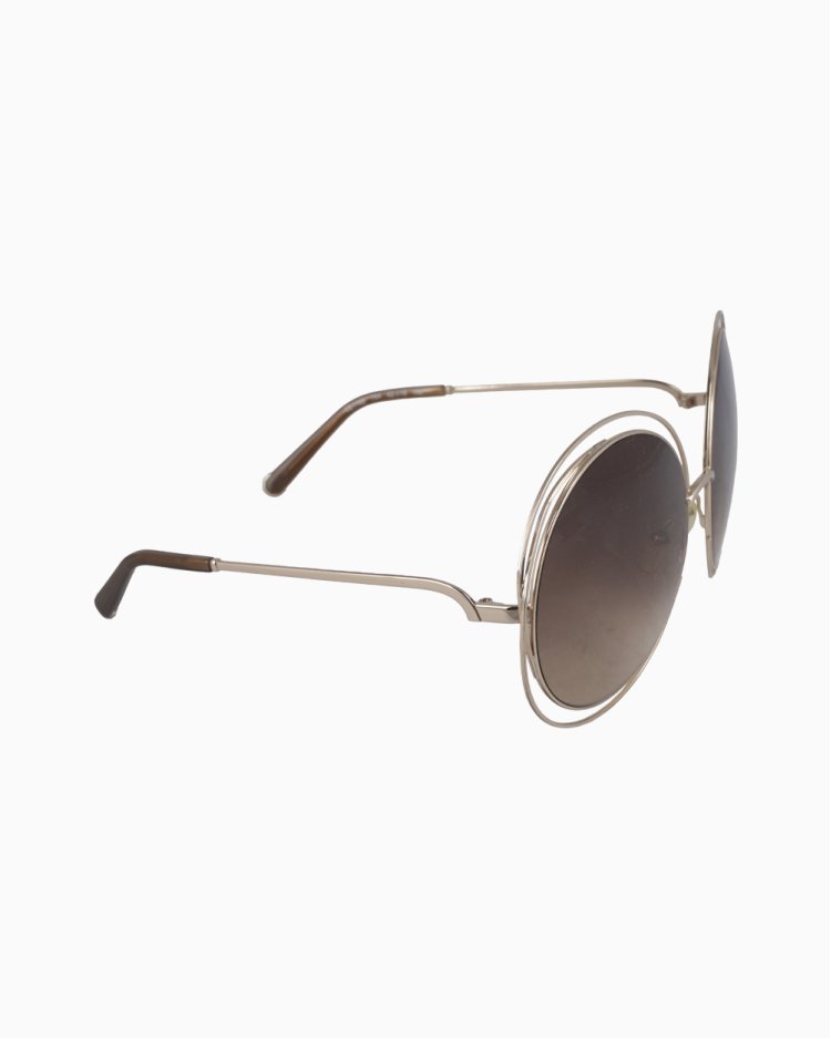 Óculos de Sol Chloé Original CE114S Redondo Bicolor Feminino